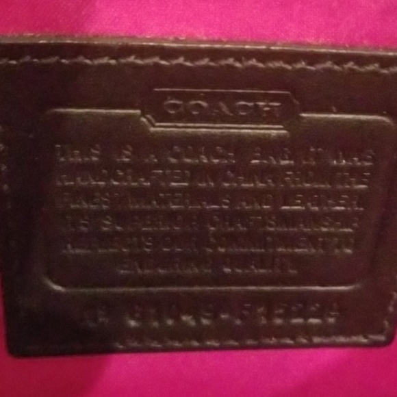 Authentic Coach tote bag - Picture 4 of 6